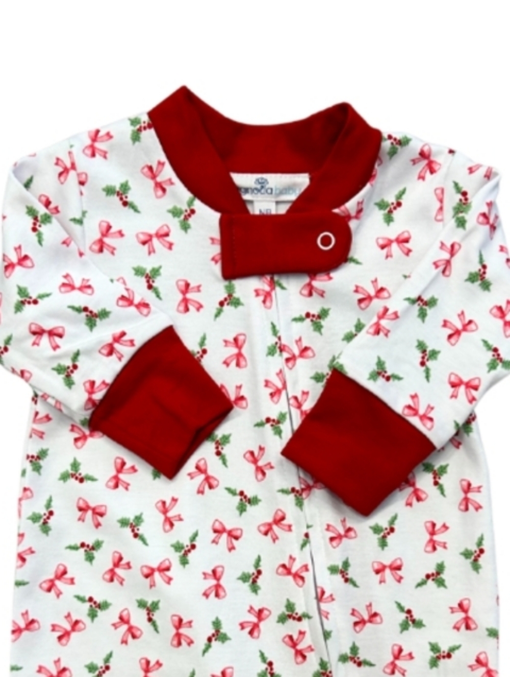 Magnolia Baby Red & White Christmas Pajamas